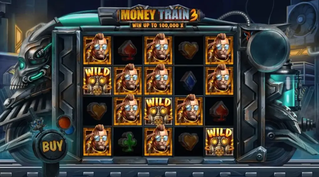 Gameplay Money train 3 slot